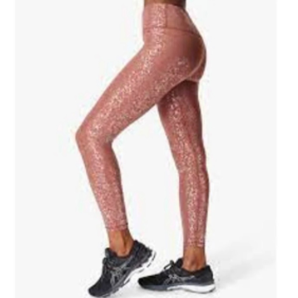 Sweaty Betty Red Terrazo Foil Print Goddess